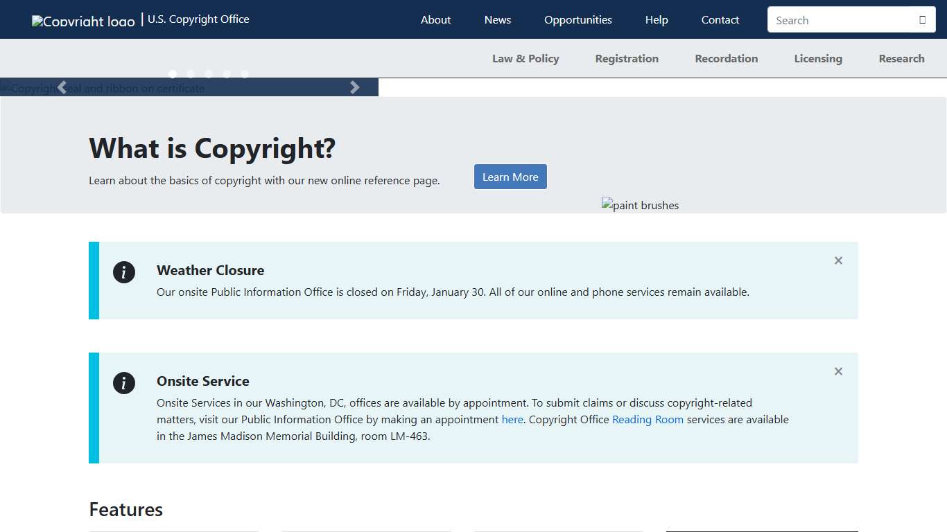 U.S. Copyright Office U.S. Copyright Office